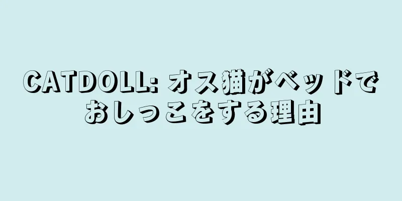CATDOLL: オス猫がベッドでおしっこをする理由