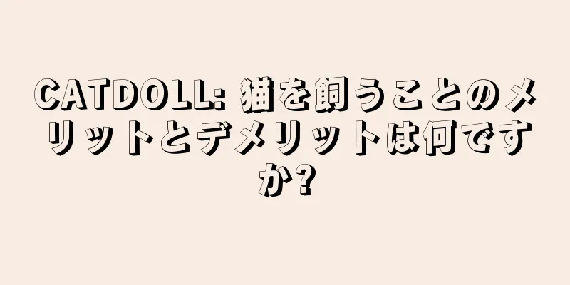CATDOLL: 猫を飼うことのメリットとデメリットは何ですか?