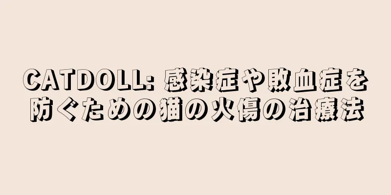 CATDOLL: 感染症や敗血症を防ぐための猫の火傷の治療法