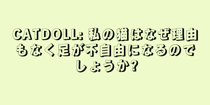 CATDOLL: 私の猫はなぜ理由もなく足が不自由になるのでしょうか?