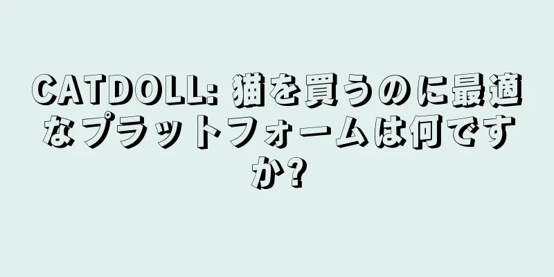 CATDOLL: 猫を買うのに最適なプラットフォームは何ですか?