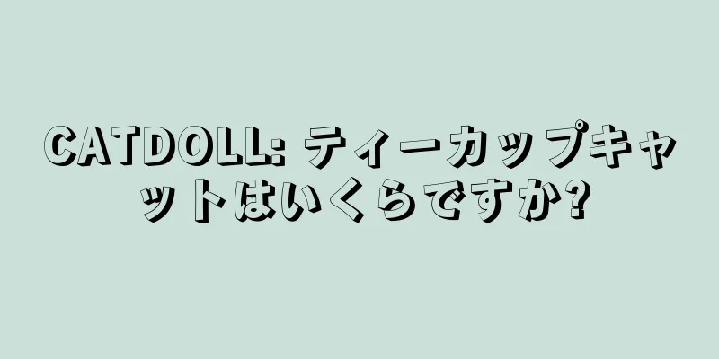 CATDOLL: ティーカップキャットはいくらですか?