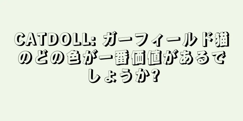 CATDOLL: ガーフィールド猫のどの色が一番価値があるでしょうか?