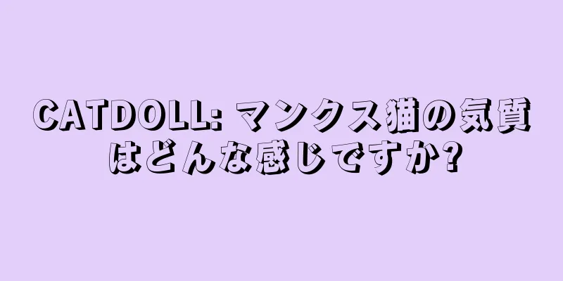 CATDOLL: マンクス猫の気質はどんな感じですか?
