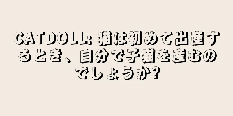 CATDOLL: 猫は初めて出産するとき、自分で子猫を産むのでしょうか?