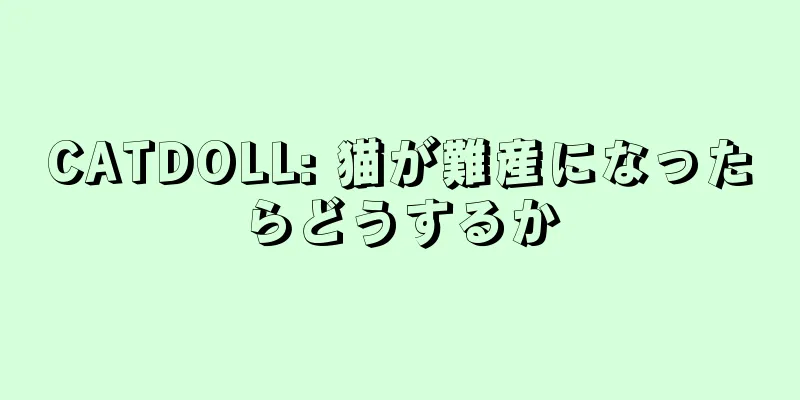 CATDOLL: 猫が難産になったらどうするか