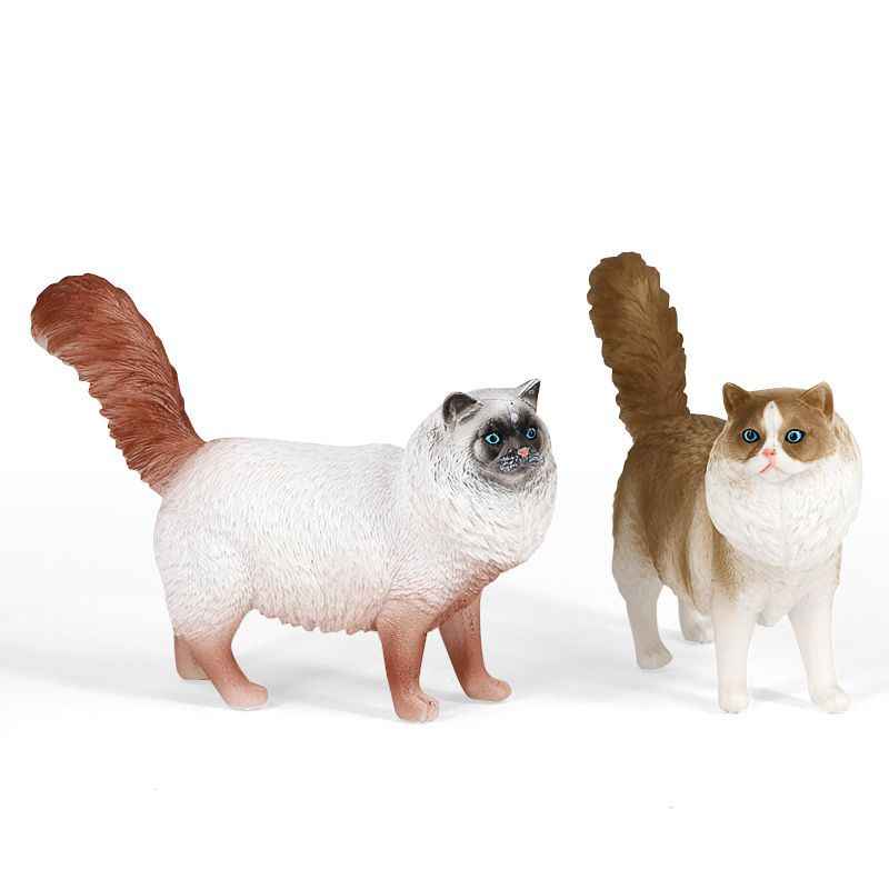 CATDOLLのリアル布偶猫フィギュア：インテリアに最適な高品質ペット猫模型